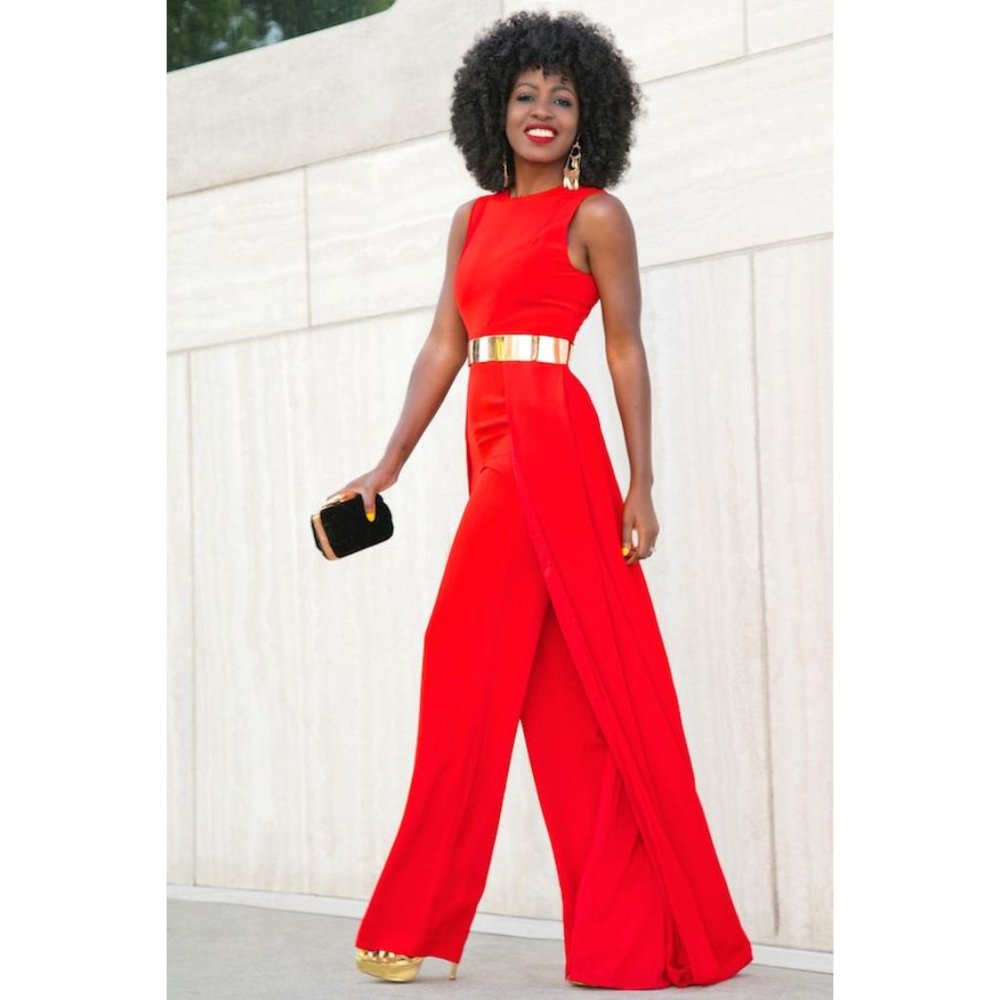 NWT AQ AQ cape train wide leg Warp jumpsuit - Picture 1 of 10